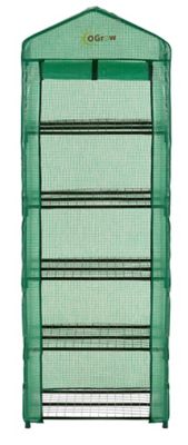 Image showing  19 in. x 27 in. Machrus Ogrow Ultra-Deluxe 5-Tier Portable Bloomhouse