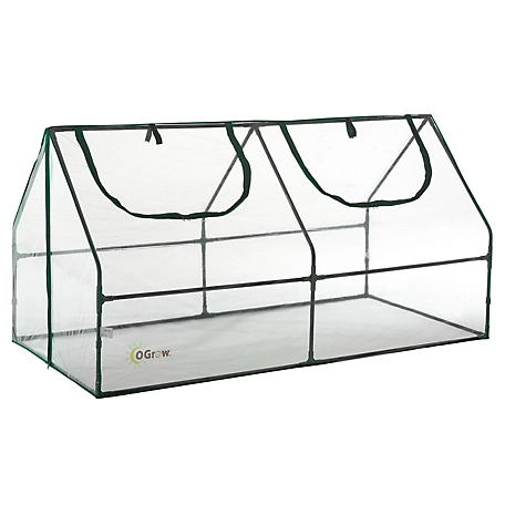 Ogrow Machrus Ogrow Ultra Deluxe Compact Outdoor Seed Starter Greenhouse Cloche - 71 in. x 36 in.
