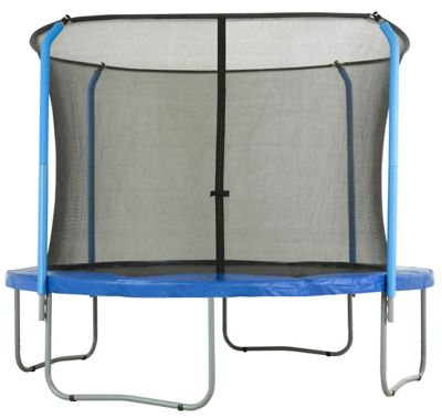 Image showing 5 th Upper Bounce Trampoline Safety Net, Fits 14 ft. Round Trampoline, Using 4 Curved Poles