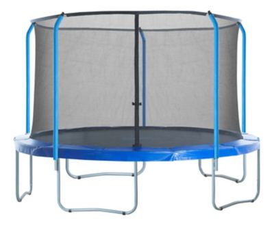 Image showing 5 th Upper Bounce Machrus Trampoline Net - Trampoline Safety Net Fits 15 ft Round Trampolines using 5 Curved Poles