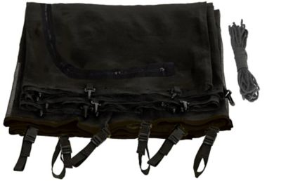 Upper Bounce Replacement Enclosure Net with Adjustable Straps, 6 Poles, 7.5 ft., 3 Arches