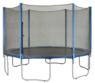 Image showing 5 th Upper Bounce Replacement Trampoline Enclosure Net, 7.5 ft., 6 Poles