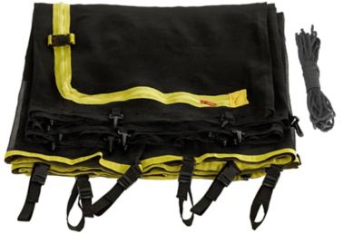 Upper Bounce Machrus Trampoline Safety Enclosure Net, Fits 9 FT Round Frame, Using 6 Poles (or 3 Arches)