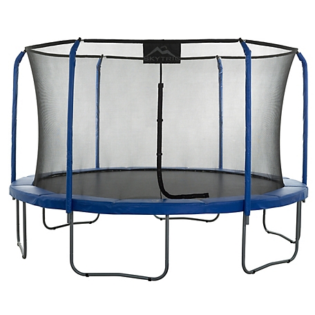 Skytric Machrus Skytric 11 FT Round Trampoline Set with Premium Top-Ring Flex Frame Safety Enclosure System