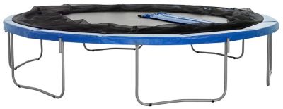 Image showing 6 th Skytric Machrus Skytric 11 FT Round Trampoline Set with Premium Top-Ring Flex Frame Safety Enclosure System