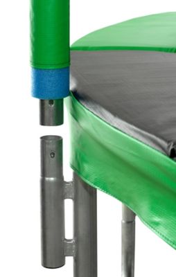 Image showing  11 ft. Round Skytric Machrus Trampoline Set with Premium Top-Ring Flex Frame Safety Enclosure System