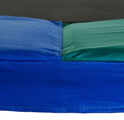 Image showing  Super Trampoline Safety Pad for 14 ft. Round Trampolines, Blue/Green