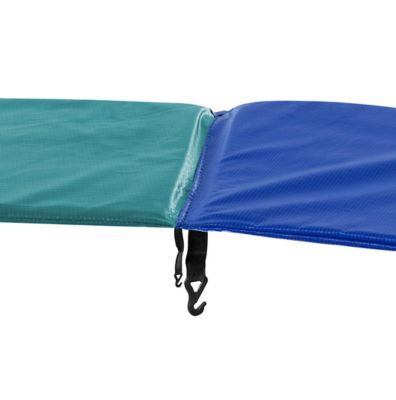 Image showing  Super Trampoline Safety Pad for 14 ft. Round Trampolines, Blue/Green