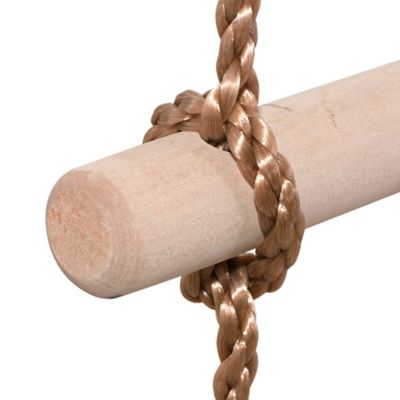 Image showing  6-Step Climbing Rope, For Ages 3+, 220 lb. Capacity, 8.2 ft. L x 15.7 in. W, Compatible with 8-10 Swing Beam