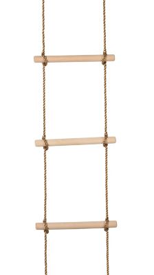 Image showing  6-Step Climbing Rope, For Ages 3+, 220 lb. Capacity, 8.2 ft. L x 15.7 in. W, Compatible with 8-10 Swing Beam