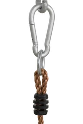 Image showing  6-Step Climbing Rope, For Ages 3+, 220 lb. Capacity, 8.2 ft. L x 15.7 in. W, Compatible with 8-10 Swing Beam
