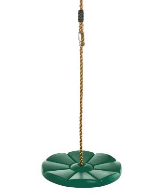 Swingan Cool Disc Swing with Adjustable Rope, Fully Assembled, Mint Green