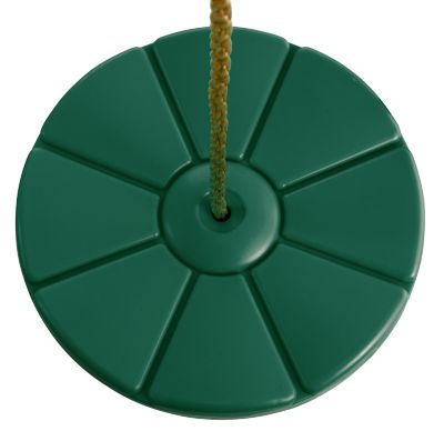 Image showing  Cool Disc Swing with Adjustable Rope, Fully Assembled, Mint Green