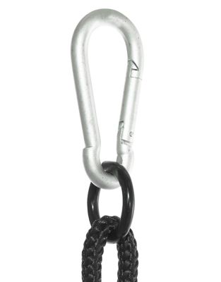 Image showing  37.5 in. Super Fun Nest Swing with Adjustable Ropes, Yellow, Solid Fabric Seat