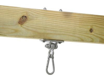Image showing  Heavy-Duty Swing Hanger with 4 in. Snap Hook, Mounting Hardware Included