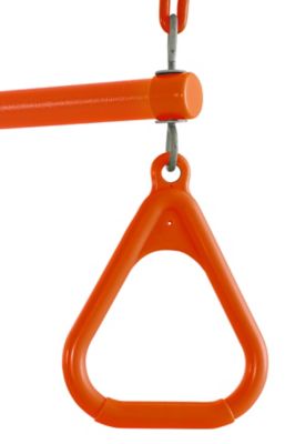 Image showing  Trapeze Swing Bar, Orange, For 8-10 ft. Swing Beam, 440 lb. Capacity, For Ages 3+