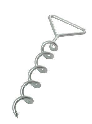 Image showing  Machrus Trampoline Deep Fastening Spiraled Anchors, 4-Pack