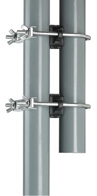 Image showing  Machrus Trampoline Enclosure Pole Connecter, Fits Poles Up to 1.5 in. Diameter, 12-Pack