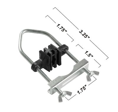 Image showing  Machrus Trampoline Enclosure Pole Connecter, Fits Poles Up to 1.5 in. Diameter, 12-Pack