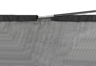 Image showing  Machrus Trampoline Safety Enclosure Set, Includes Net, Poles and Foam Sleeves, Fits 15 ft. Round Frame, 5 Legs