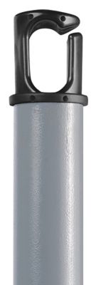 Image showing  Universal Trampoline Pole Caps, Black, 8-Pack