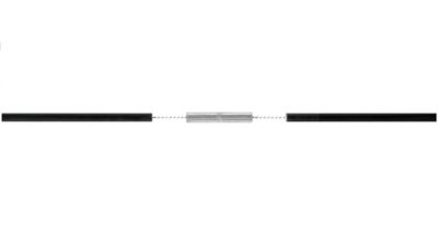 Image showing 1 th Upper Bounce Machrus Universal Trampoline Fiberglass Rods to Replace Top Ring of Net Enclosure for 15 ft. Frame