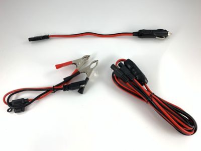 Remco 90 in. 16 AWG Wire Harness with Heavy-Duty On/Off Switch, Battery Clips and Car Adapter