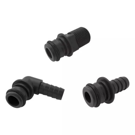 Remco 3/8 in barb (elbow and straight) and 1/2 in straight fittings MNPT quick release fitting kit Ag Sprayer Fittings