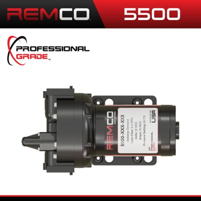 Image showing  5.3 GPM Professional Grade 5500 12V Sprayer Pump with 3/4 in. QA Ports, 60 PSI, On Demand