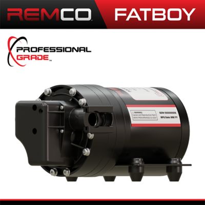 Remco 7.0 GPM Professional Grade FatBoy 12V Sprayer Pump with 3/4 in. QA Ports, 60 PSI, On Demand