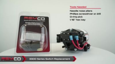 Image showing  Replacement Pressure Switch for 3300 Series Sprayer Pumps, 45-75 PSI Pressure Setting