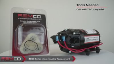 Image showing  Valve Housing Repair Kit for 3300 Series Pumps 1.2 GPM to 2.2 GPM