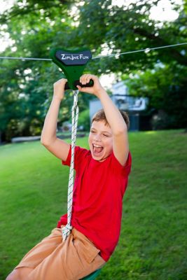 Image showing 6 th Adventure Parks Z70 Total 70 ft. Zip Line Bundle