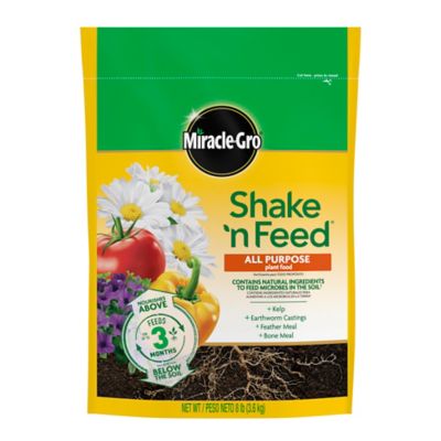 Image showing Miracle-Gro 8 lb. 320 sq. ft. Shake 'N Feed All-Purpose Plant Food