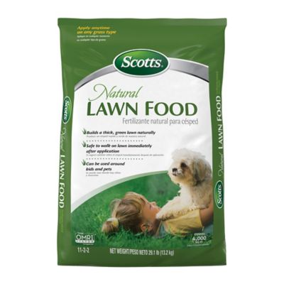 Scotts 29.50 lb. 4,000 sq. ft. Natural Lawn Food