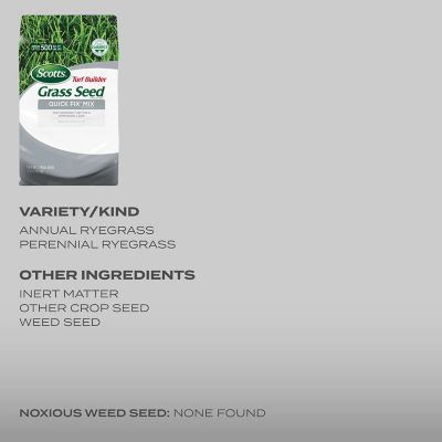 Image showing 5 th Scotts Turf Builder Grass Seed Quick Fix Mix, 3 lb.