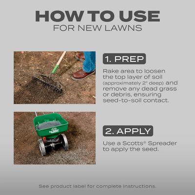 Image showing 6 th Scotts Turf Builder Grass Seed Quick Fix Mix, 3 lb.