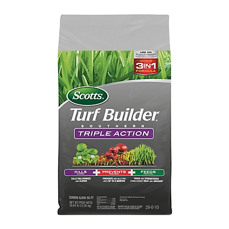 Scotts Turf Builder Southern Triple Action, 26.64 lbs.