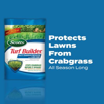 Image showing  13.35 lb. 5,000 sq. ft. Turf Builder Halts Crabgrass Preventer with Lawn Food