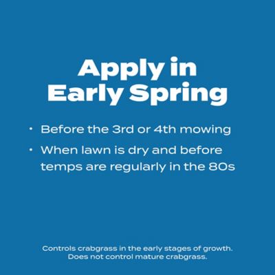 Image showing  13.35 lb. 5,000 sq. ft. Turf Builder Halts Crabgrass Preventer with Lawn Food