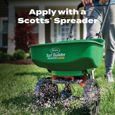 Image showing 5 th Scotts 13.35 lb. 5,000 sq. ft. Turf Builder Halts Crabgrass Preventer with Lawn Food