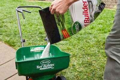 Image showing  50 lb. 10,000 sq. ft. Turf Builder Lawn Food with Moss Control