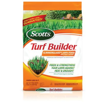 Scotts 13.35 lb. 5,000 sq. ft. Turf Builder SummerGuard Lawn Food with Insect Control