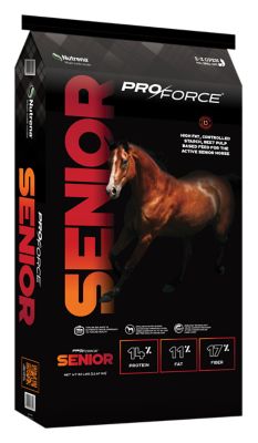 Nutrena ProForce Textured Senior Horse Feed, 50 lb. Bag