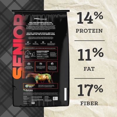 Image showing  Textured Senior Horse Feed, 50 lb. Bag