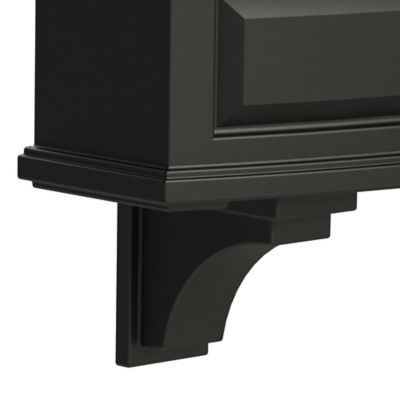 Image showing  Nantucket Decorative Brackets, Espresso, 2-Pack