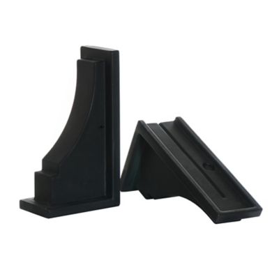 Mayne Fairfield Decorative Brackets, Black, 2-Pack