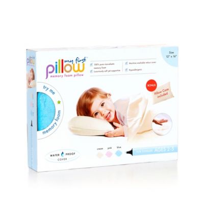 My First Toddlers' Memory Foam Pillow, For Ages 2-5 Years
