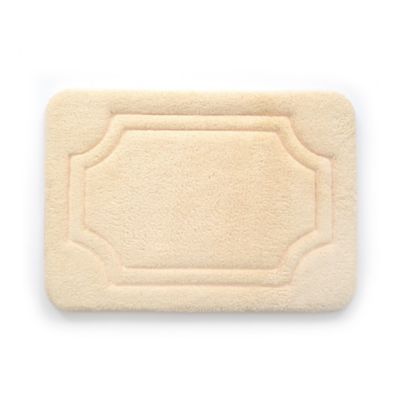 Stephan Roberts Home Luxury Memory Foam Bath Mat with Water Shield Technology, 21 in. x 34 in., Biscotti Beige