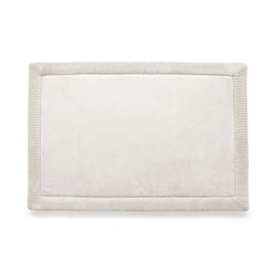 Stephan Roberts Home Luxury Spa Bath Mat with Water Shield Technology, Angora, 17 in. x 24 in.
